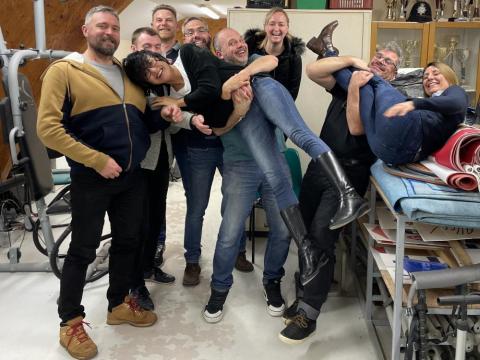 l'Equipe ( sans Julien snifff snifff )